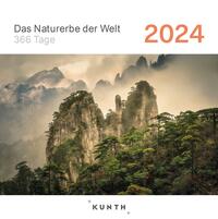 Vorderes Coverbild Das Naturerbe der Welt - KUNTH 366-Tage-Abreißkalender 2024