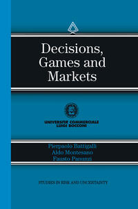 Vorderes Coverbild Decisions, Games and Markets