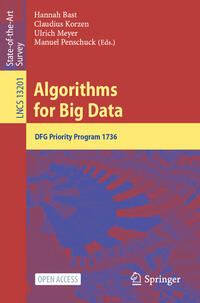 Vorderes Coverbild Algorithms for Big Data