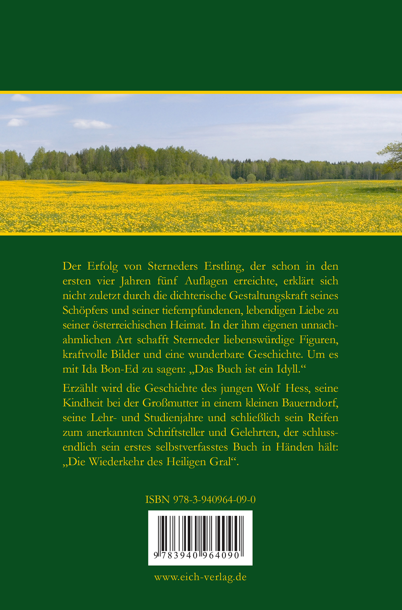 Rückseitencover Der Bauernstudent