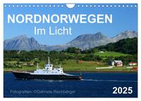 Vorderes Coverbild Nordnorwegen im Licht (Wandkalender 2025 DIN A4 quer), CALVENDO Monatskalender