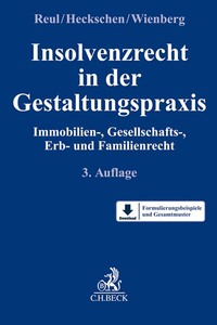 Vorderes Coverbild Insolvenzrecht in der Gestaltungspraxis