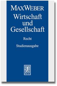 Vorderes Coverbild Max Weber-Studienausgabe