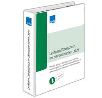 Vorderes Coverbild Leitfaden Datenschutz im zahntechnischen Labor