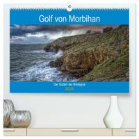 Vorderes Coverbild Golf von Morbihan, der Süden der Bretagne (hochwertiger Premium Wandkalender 2025 DIN A2 quer), Kunstdruck in Hochglanz