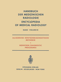 Vorderes Coverbild Allgemeine Röntgendiagnostische Methodik Roentgen Diagnostic Procedures