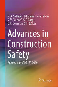 Vorderes Coverbild Advances in Construction Safety
