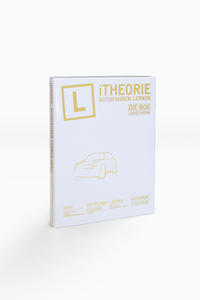 Vorderes Coverbild iTHEORIE Autofahren lernen 2020/2021 LIMITED EDITION WHITE