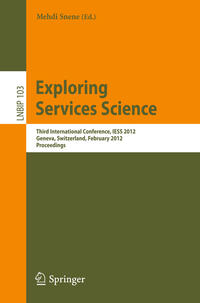 Vorderes Coverbild Exploring Services Science