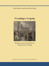 Vorderes Coverbild Unruhiges Leipzig