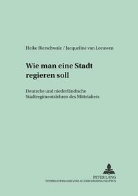 Vorderes Coverbild «Wie man eine Stadt regieren soll»