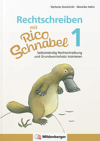 Vorderes Coverbild Rechtschreiben mit Rico Schnabel, Klasse 1