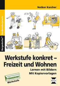 Vorderes Coverbild Werkstufe konkret - Freizeit und Wohnen