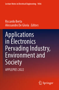 Vorderes Coverbild Applications in Electronics Pervading Industry, Environment and Society