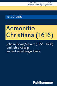 Vorderes Coverbild Admonitio Christiana (1616)