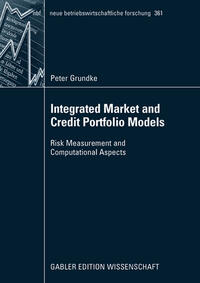 Vorderes Coverbild Integrated Market and Credit Portfolio Models