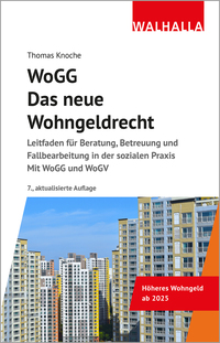 Vorderes Coverbild WoGG - Das neue Wohngeldrecht