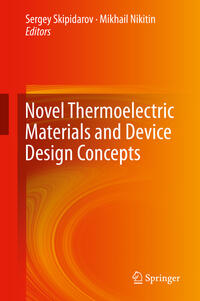 Vorderes Coverbild Novel Thermoelectric Materials and Device Design Concepts