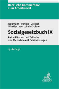 Vorderes Coverbild Sozialgesetzbuch IX