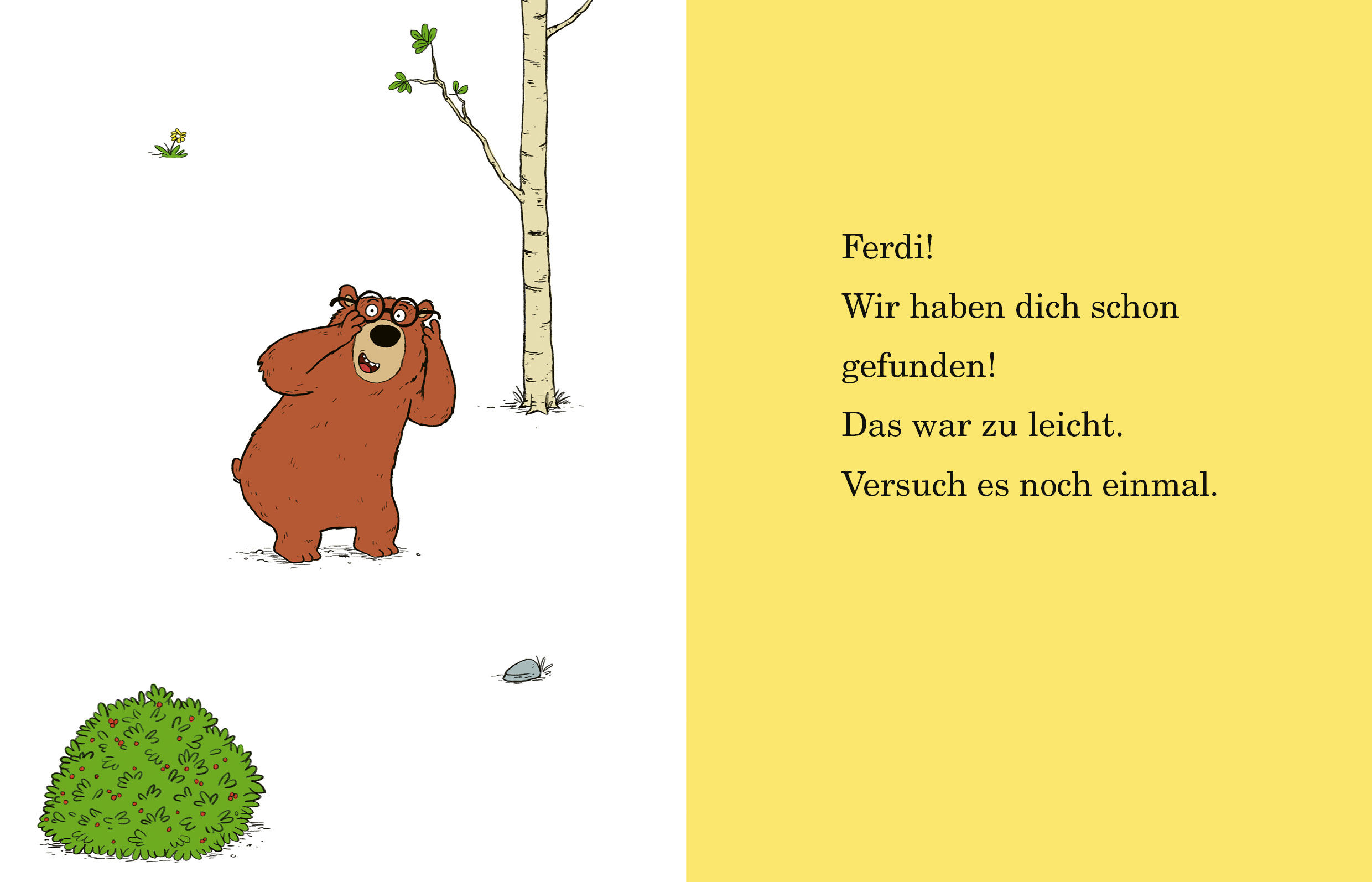 Beispielinhalt (Bild) Finde Ferdi!
