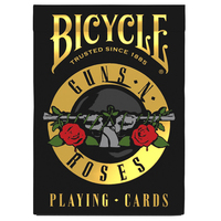 Vorderes Coverbild Bicycle Guns N Roses (Designer Spielkarten, Poker, Skat...)