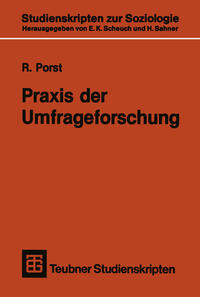 Vorderes Coverbild Praxis der Umfrageforschung