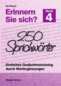 Vorderes Coverbild Erinnern Sie sich? 250 Sprichwörter
