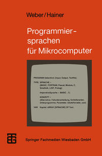 Vorderes Coverbild Programmiersprachen für Mikrocomputer