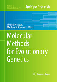 Vorderes Coverbild Molecular Methods for Evolutionary Genetics