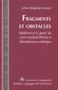Vorderes Coverbild Fragments et Obstacles