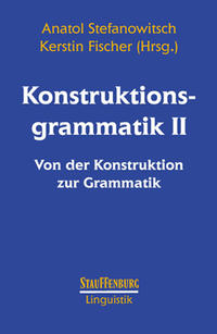 Vorderes Coverbild Konstruktionsgrammatik II