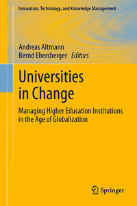 Vorderes Coverbild Universities in Change