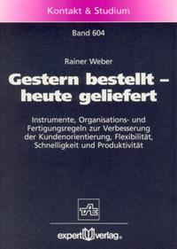 Vorderes Coverbild Gestern bestellt – heute geliefert