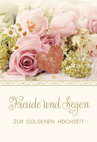 Vorderes Coverbild Freude und Segen zur Goldenen Hochzeit