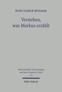 Vorderes Coverbild Verstehen, was Markus erzählt