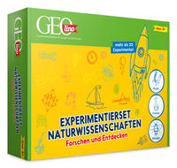 Vorderes Coverbild FRANZIS 67156 - GEOlino Experimentierset Naturwissenschaften