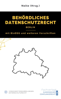 Vorderes Coverbild Behördliches Datenschutzrecht Berlin