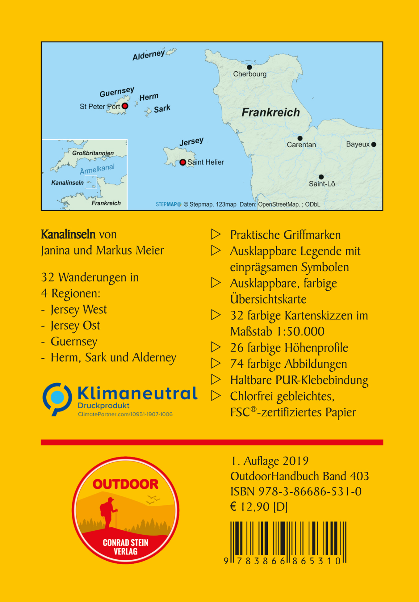 Rückseitencover Kanalinseln
