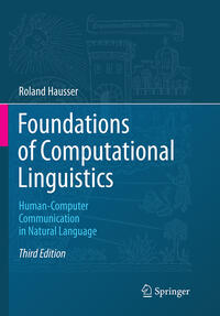 Vorderes Coverbild Foundations of Computational Linguistics