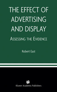 Vorderes Coverbild The Effect of Advertising and Display