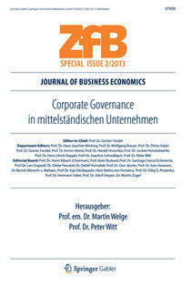 Vorderes Coverbild Corporate Governance in mittelständischen Unternehmen