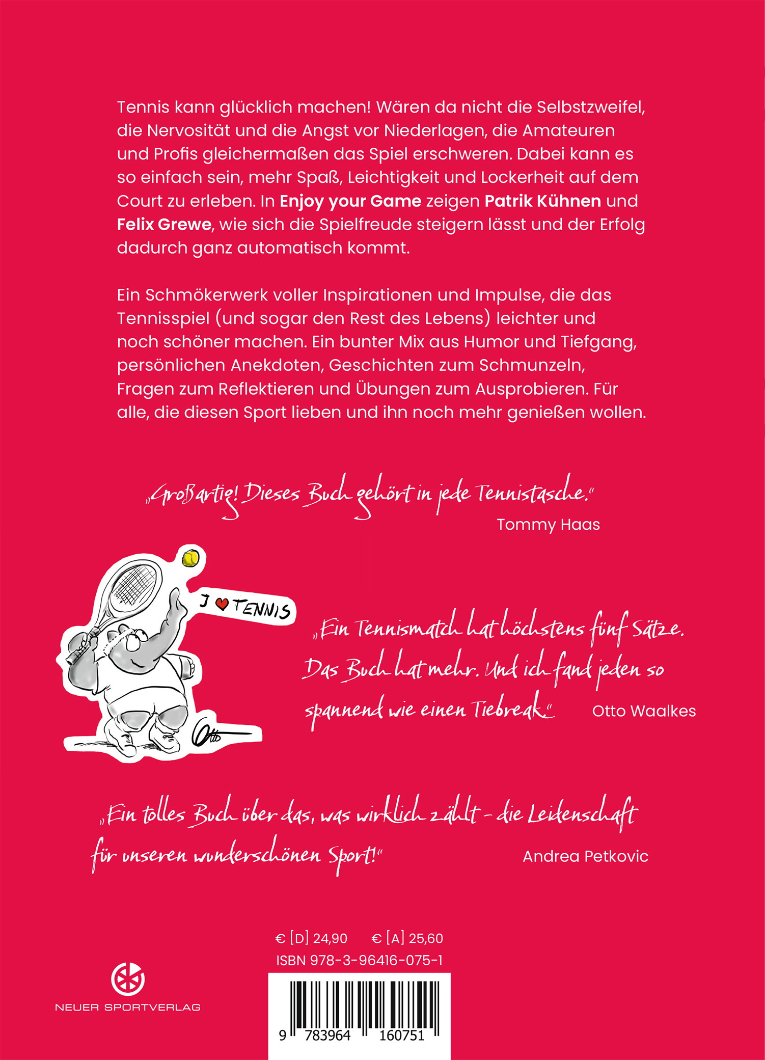 Rückseitencover Enjoy your Game