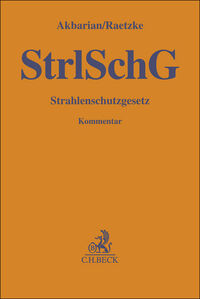 Vorderes Coverbild Strahlenschutzgesetz. StrlSchG