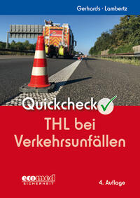 Vorderes Coverbild Quickcheck THL bei Verkehrsunfällen