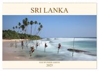 Vorderes Coverbild Sri Lanka Das Wunder Asiens (Wandkalender 2025 DIN A2 quer), CALVENDO Monatskalender