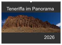 Vorderes Coverbild Teneriffa im Panorama (Wandkalender 2026 DIN A2 quer), CALVENDO Monatskalender