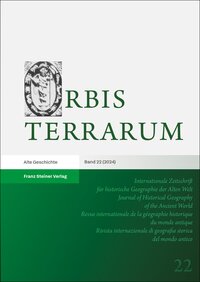 Vorderes Coverbild Orbis Terrarum 22 (2024)