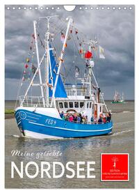 Vorderes Coverbild Meine geliebte Nordsee (Wandkalender 2025 DIN A4 hoch), CALVENDO Monatskalender