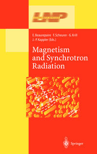 Vorderes Coverbild Magnetism and Synchrotron Radiation
