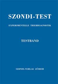 Vorderes Coverbild Szondi-Test. Experimentelle Triebdiagnostik. Testband
